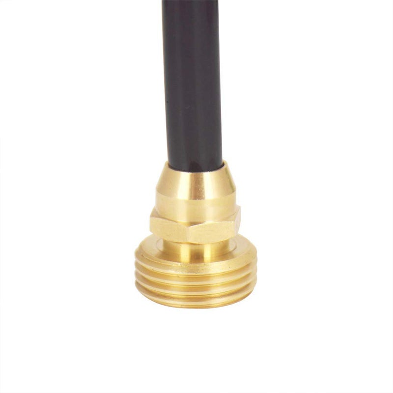 Gardeningwill 3Sets Brass 3/8" Garden Heavy Duty Hose Mender Repair End Replacement Male Female Connector - Image 3
